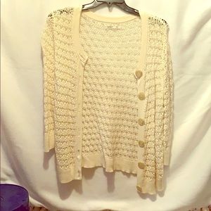 XXL Old Navy Button Up Sweater